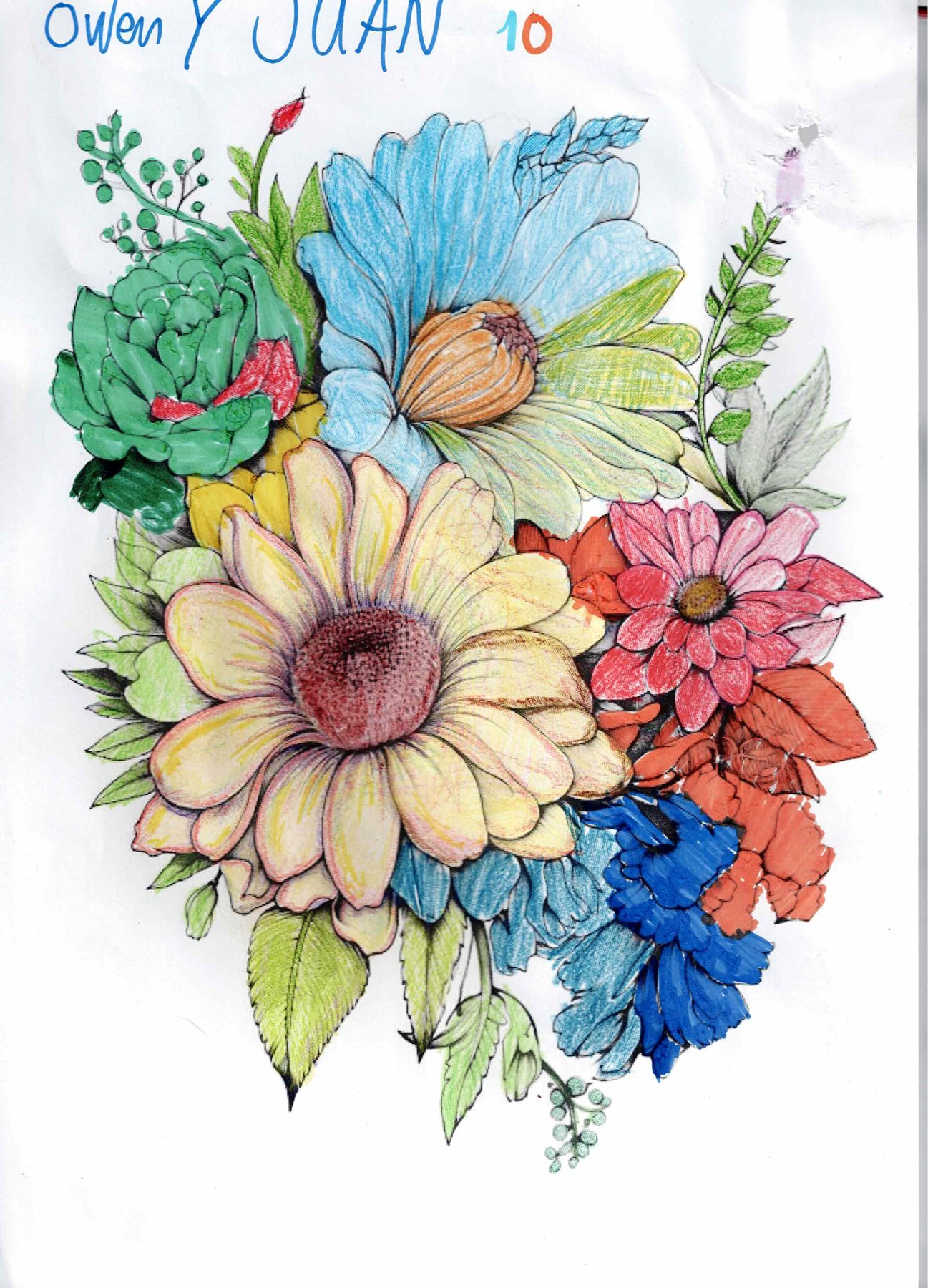 Dibujo solidario en el Mercado del Coleccionismo · 10